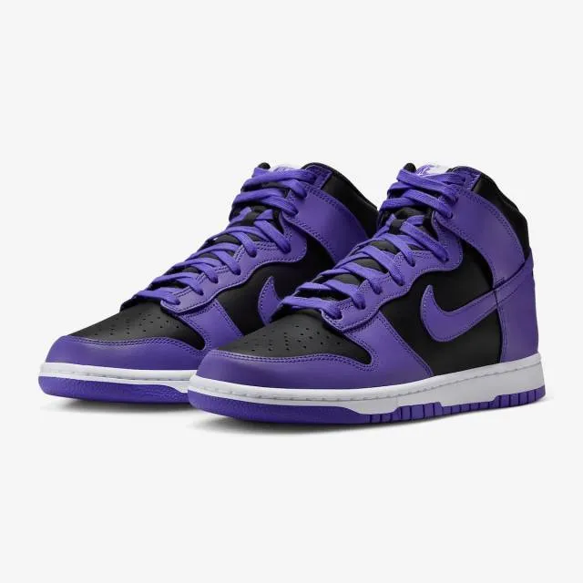 Nike Dunk High (Psychic Purple/ Black/ Psychic Purple Wh...