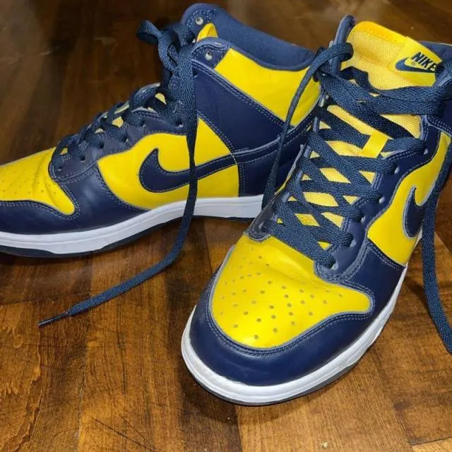 Nike dunk high sp retro ‘michigan’ 2020