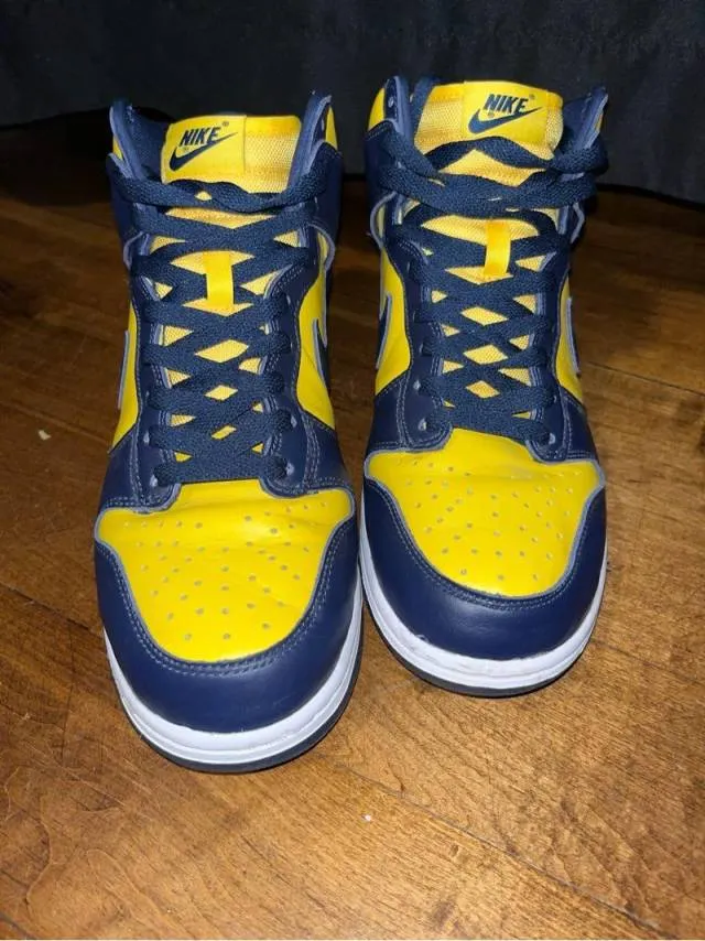 Nike dunk high sp retro ‘michigan’ 2020