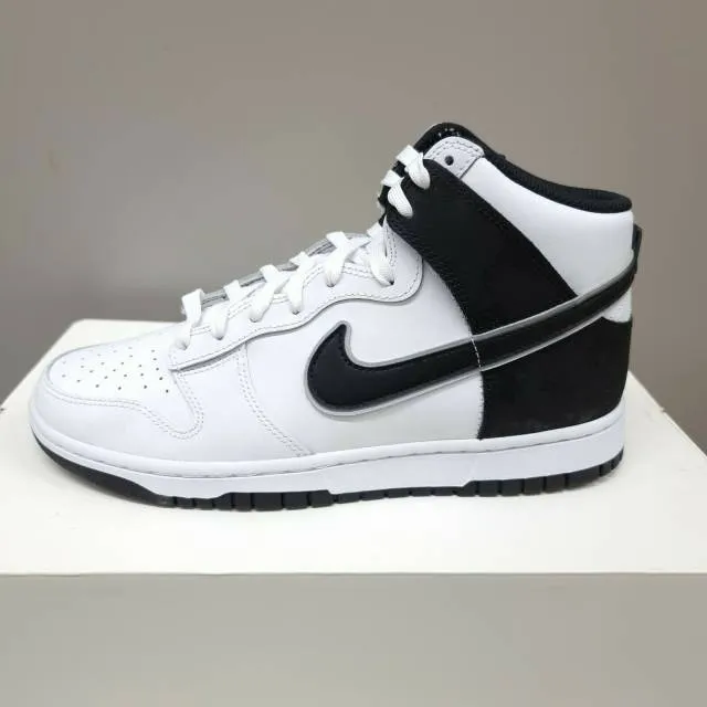 Nike dunk high white black