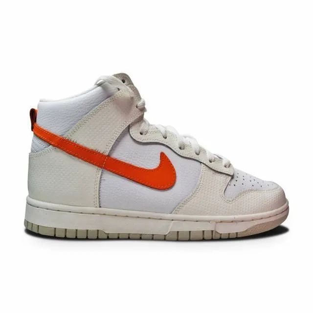 Nike dunk high white orange