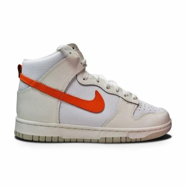 Nike dunk high white orange