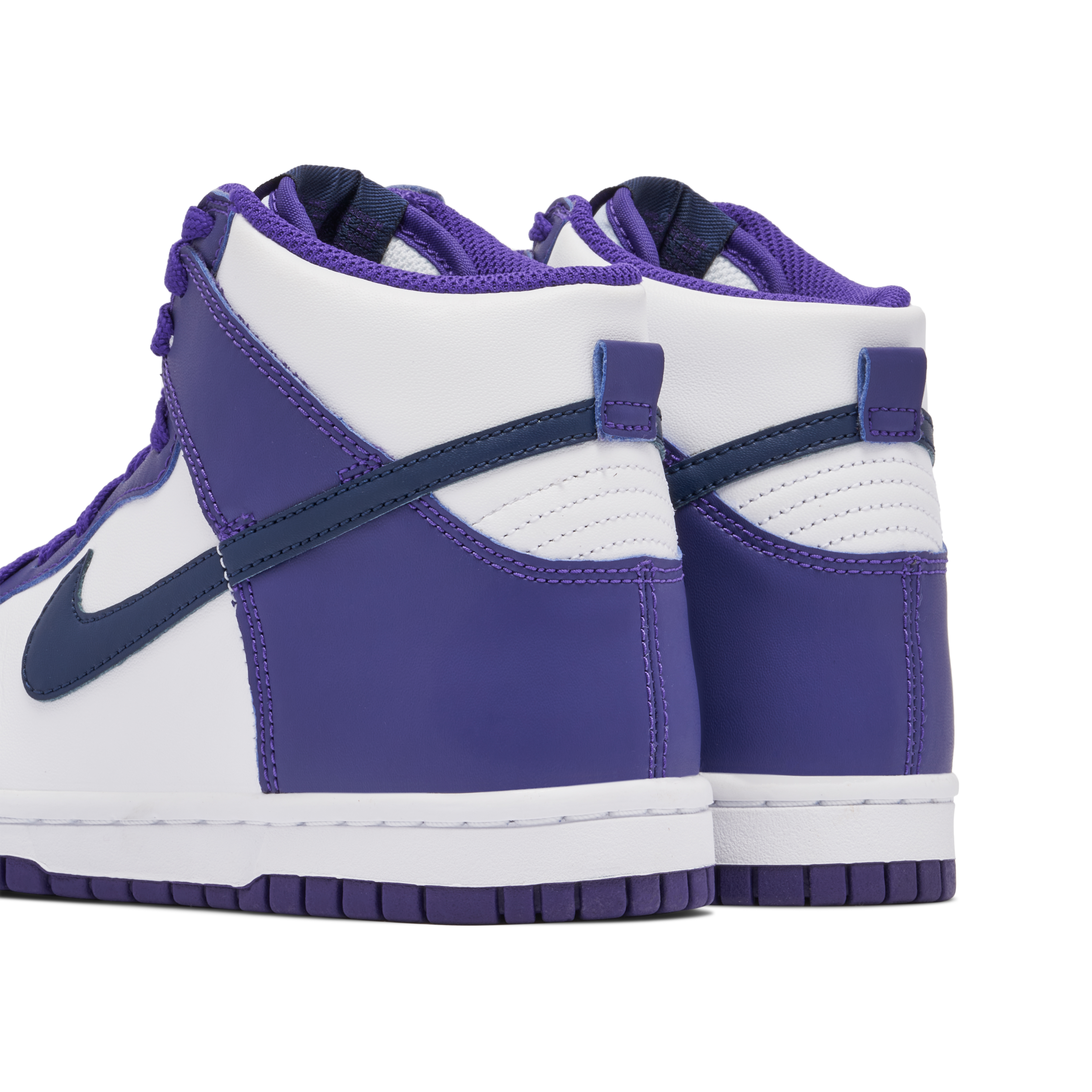 Nike Dunk High White Purple GS | DH9751-100 | Laced