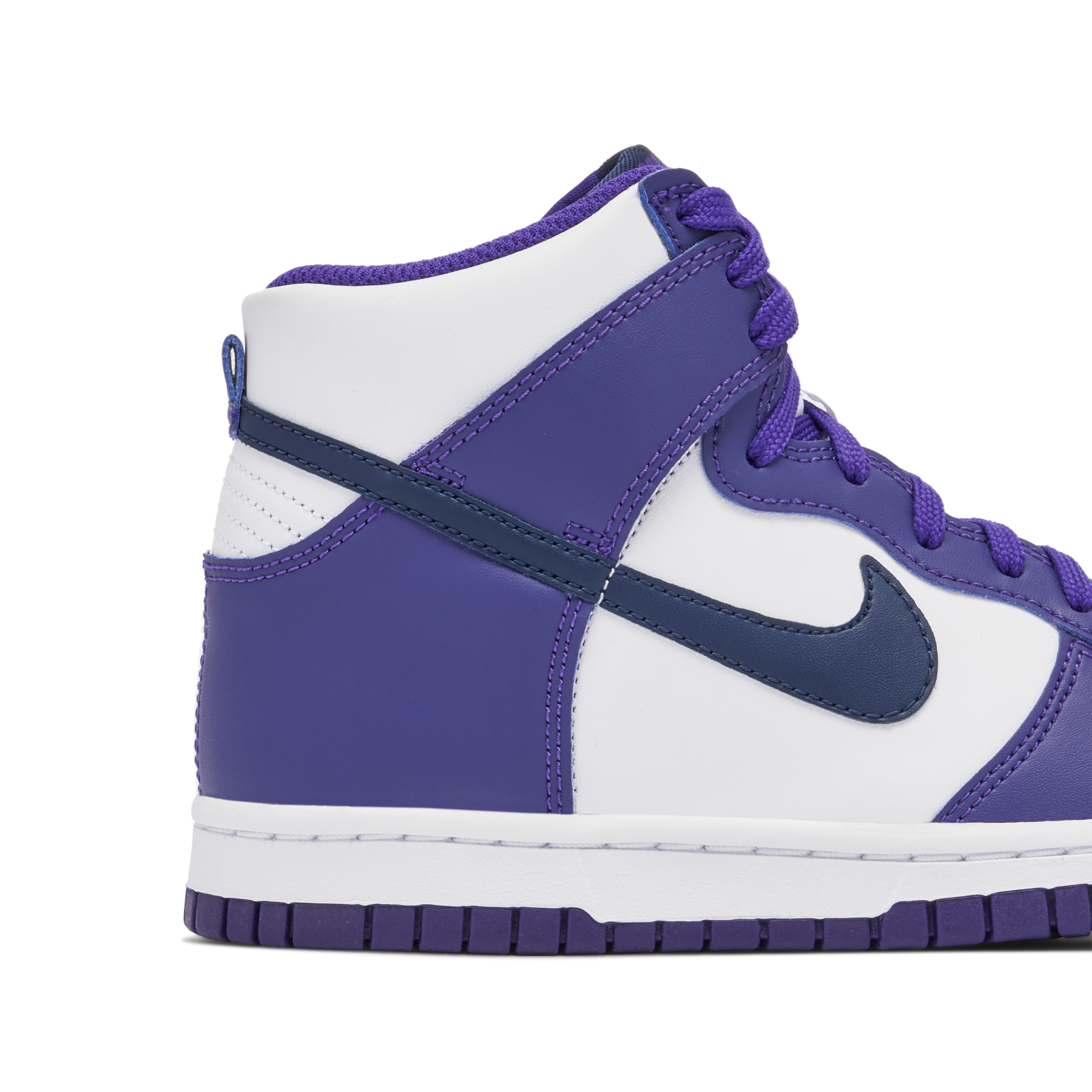 Nike Dunk High White Purple GS | DH9751-100 | Laced