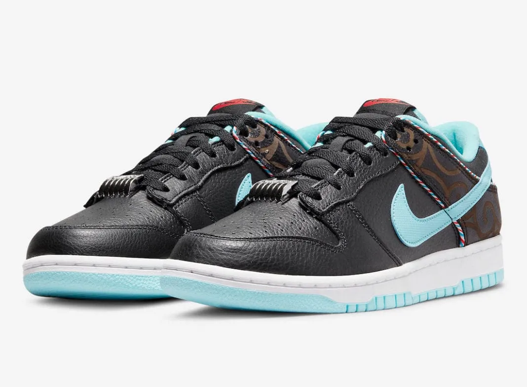 Nike Dunk Low Barbershop Black