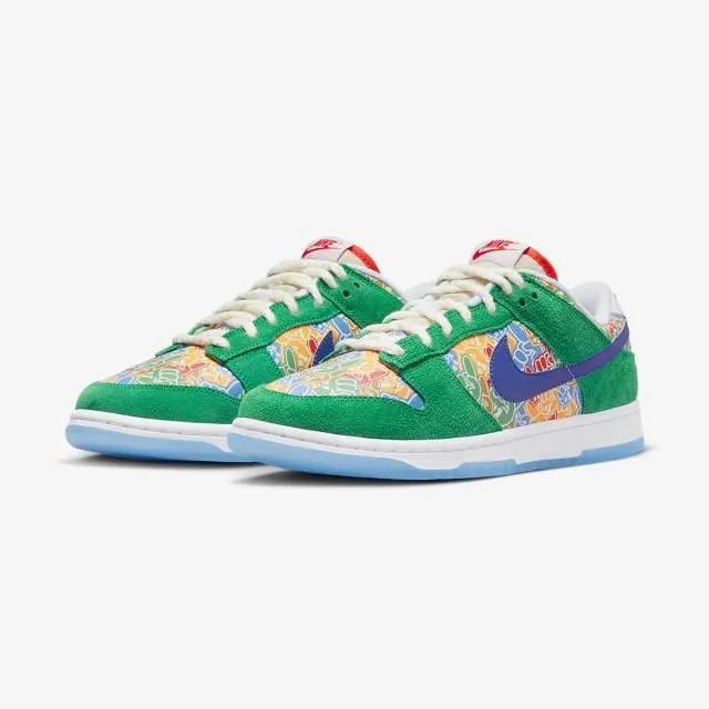 Nike dunk low (foam finger/ stadium green/ white/ university red/ old royal) men us 8-13 dz5184-300