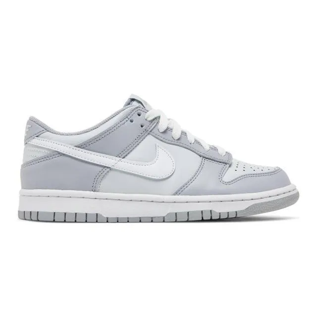 Nike dunk low gs (pure platinum wolf grey/ pure platinum/ white/ wolf grey) big kids 3.5y-7y dh9765-