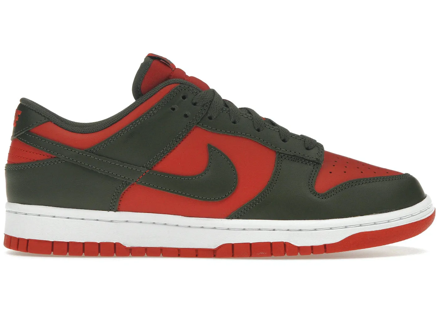 Nike Dunk Low Mystic Red Cargo Khaki