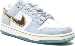 Nike Kids x Sean Cliver SB Dunk Low Holiday Special sneakers Blue