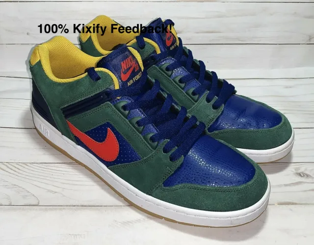 Nike sb air force 2 low midnight green