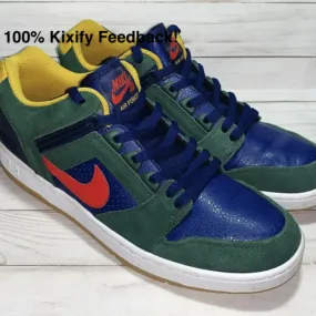 Nike sb air force 2 low midnight green