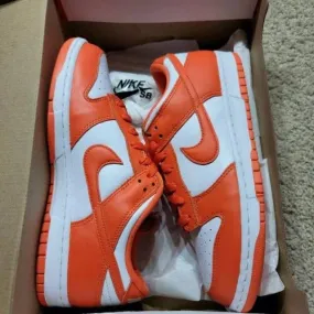 Nike sb dunk  syracuse  size 9