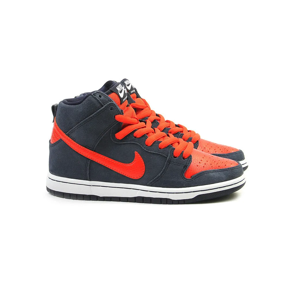 Nike SB Dunk High Pro (Obsidian/Team Orange)