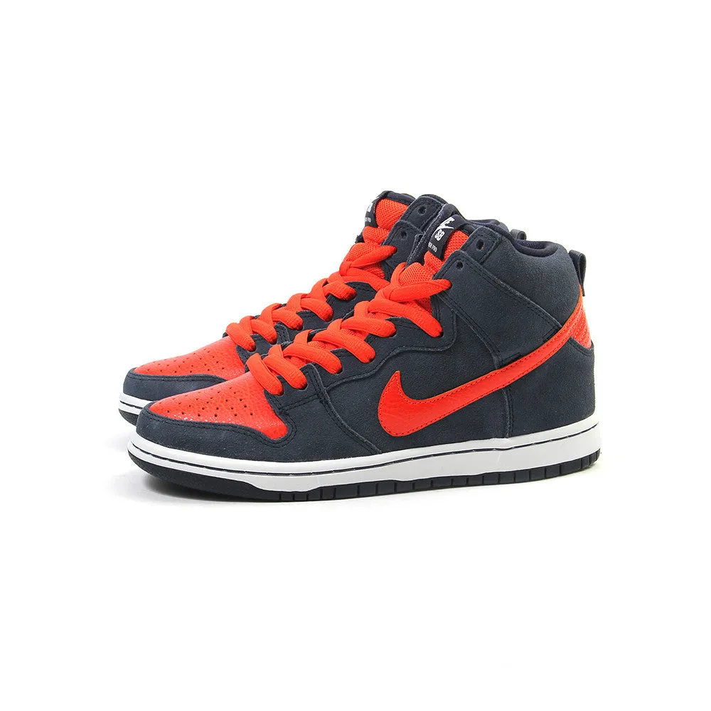 Nike SB Dunk High Pro (Obsidian/Team Orange)