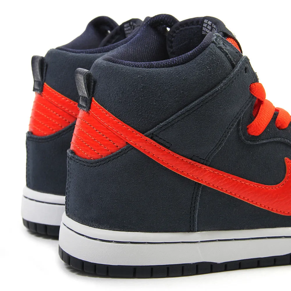 Nike SB Dunk High Pro (Obsidian/Team Orange)