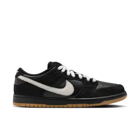 NIKE SB - DUNK LOW PRO - BLACK / WHITE-BLACK-GUM LIGHT BROWN