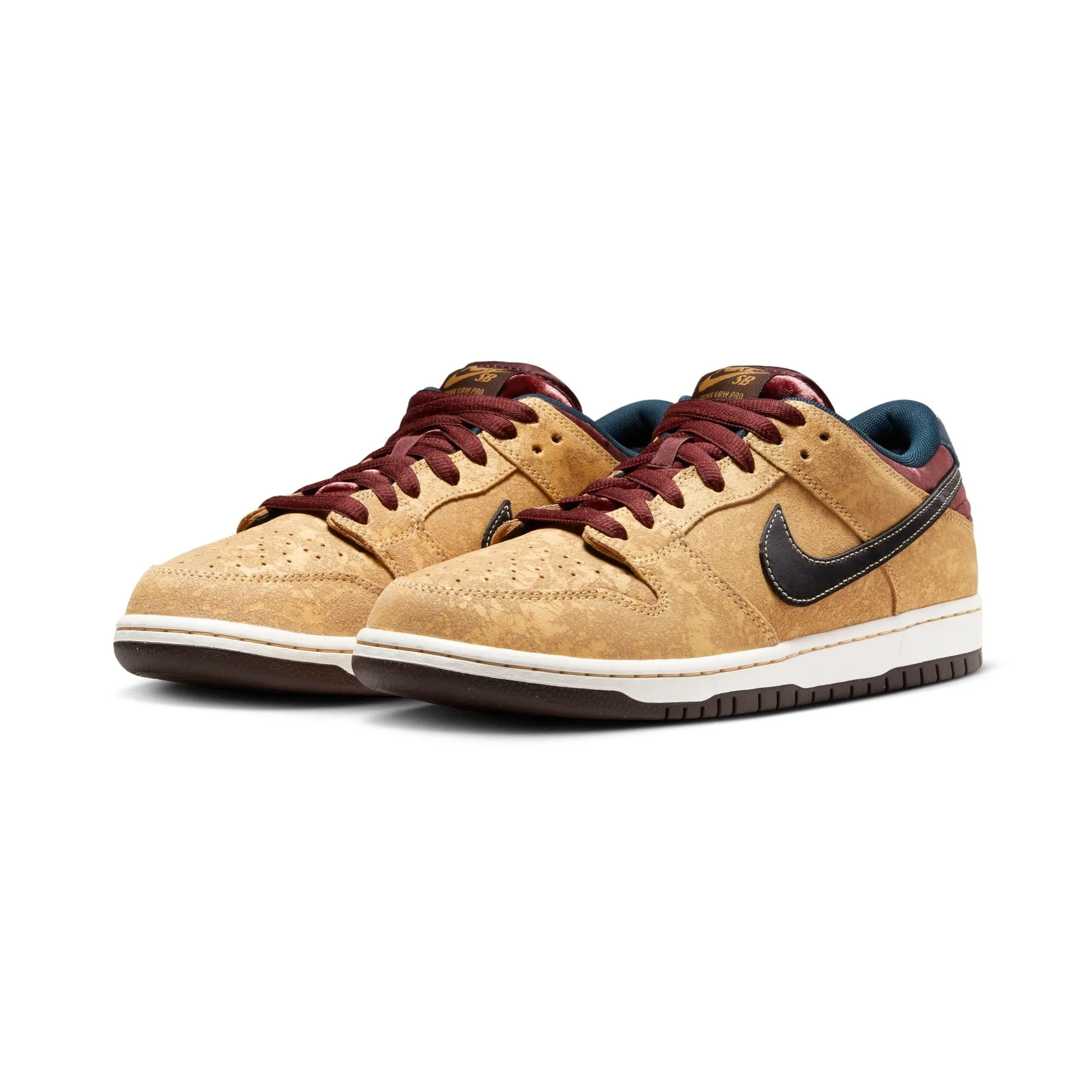 NIKE SB - DUNK LOW PRO - CELESTIAL GOLD / BLACK-DARK TEAM RED