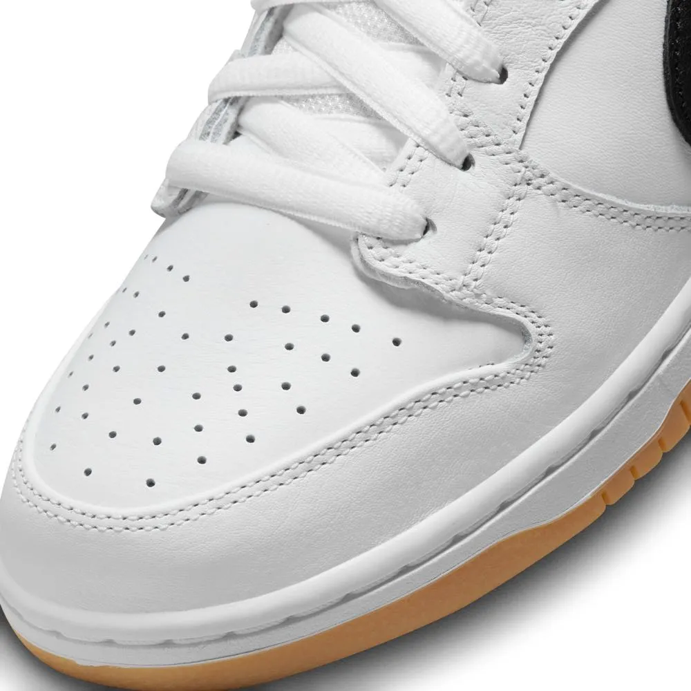 Nike SB Dunk Low Pro ISO White-Black-White Gum