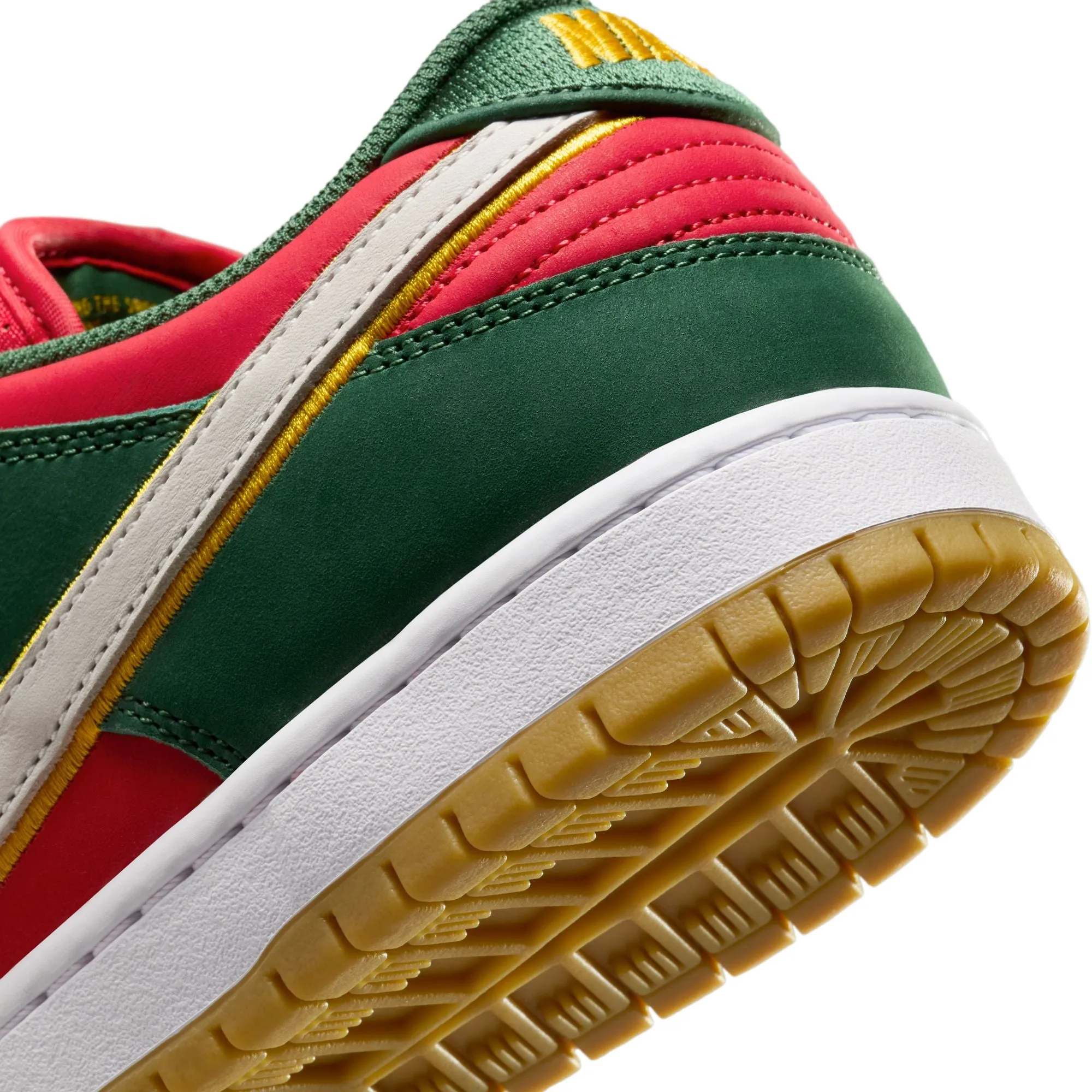 NIKE SB - DUNK LOW PRO PREMIUM - FIR/WHITE-UNIVERSITY GOLD-FIRE RED