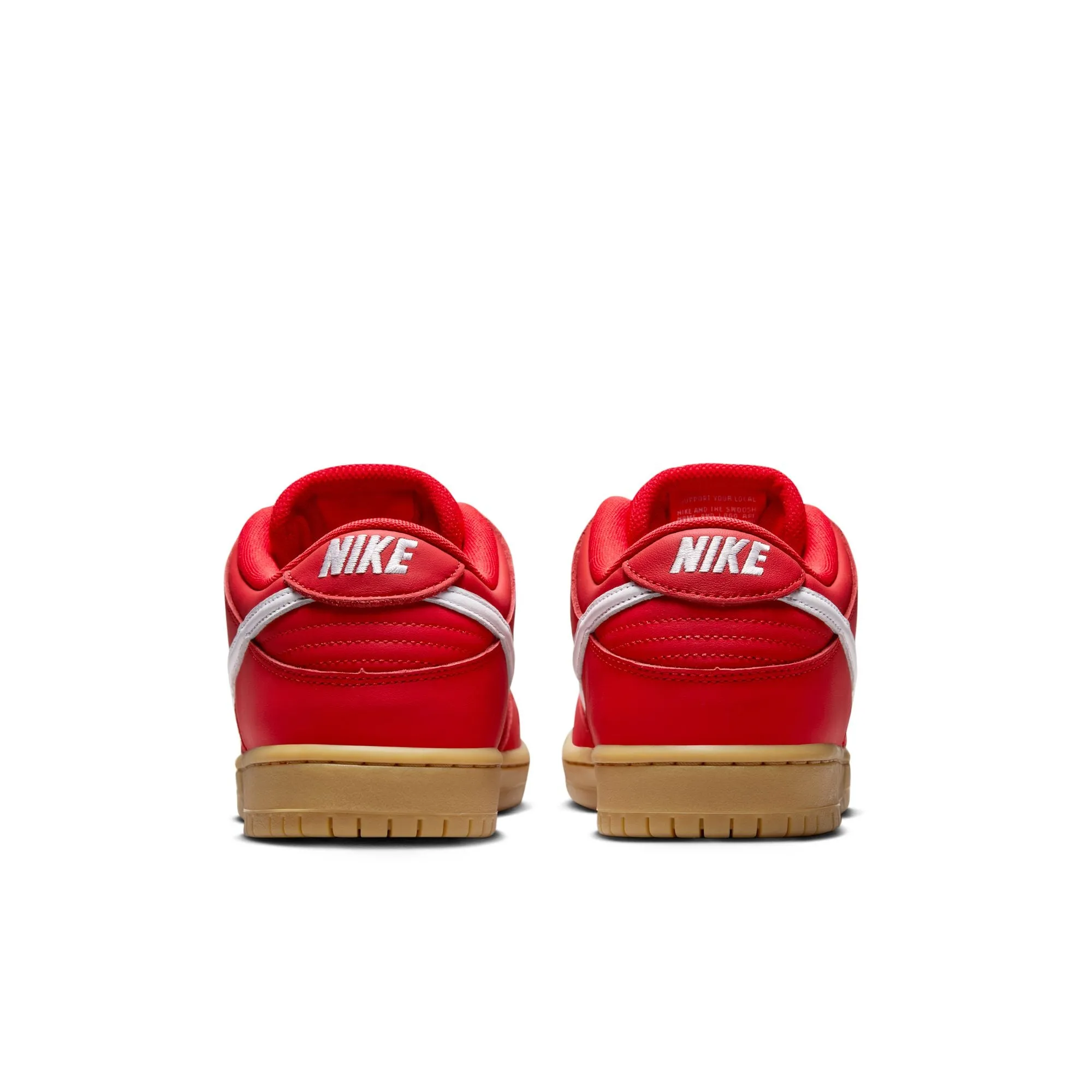 NIKE SB - DUNK LOW PRO - UNIVERSITY RED / WHITE-UNIVERSITY RED