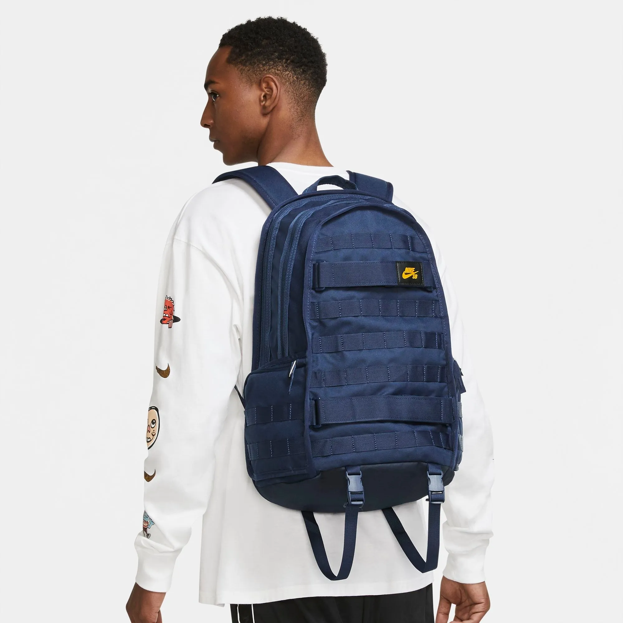 Nike SB RPM 29L Backpack - Midnight Navy/Midnight Navy/Pollen