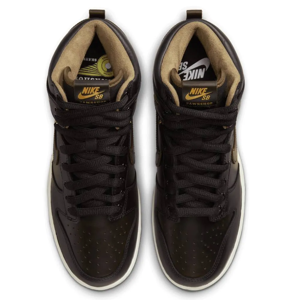 Nike SB x Pawnshop Dunk High OG QS Black-Gold