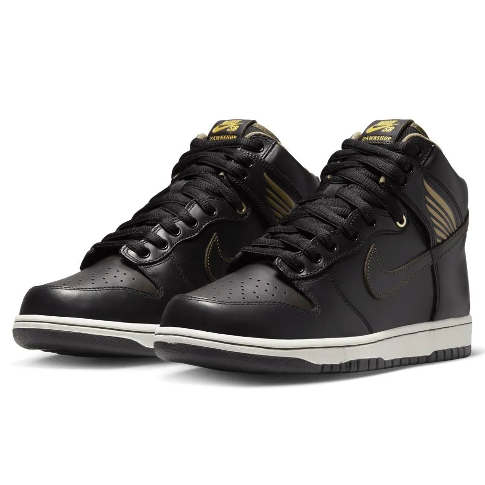 Nike SB x Pawnshop Dunk High OG QS Black-Gold