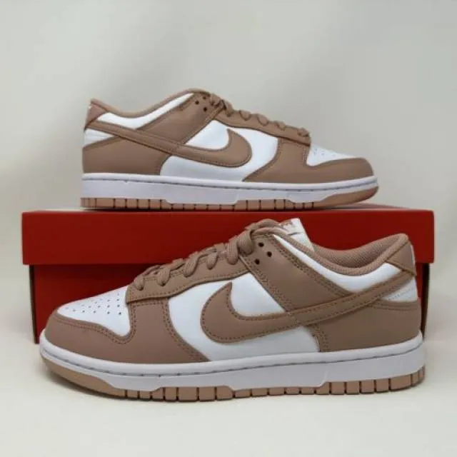 Nike w dunk low rose whisper white pink women's size 8.5 men's size 7 dd1503-118