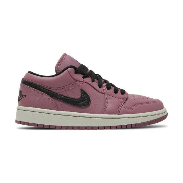 Nike Women's Air Jordan 1 Low SE (Light Mulberry/ Light ...