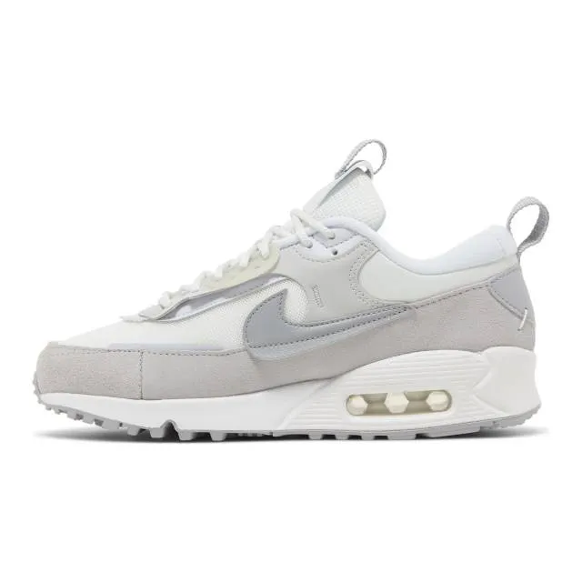 Nike women's air max 90 futura (white pure platinum/ summit white/ pure platinum/ football grey/ wol