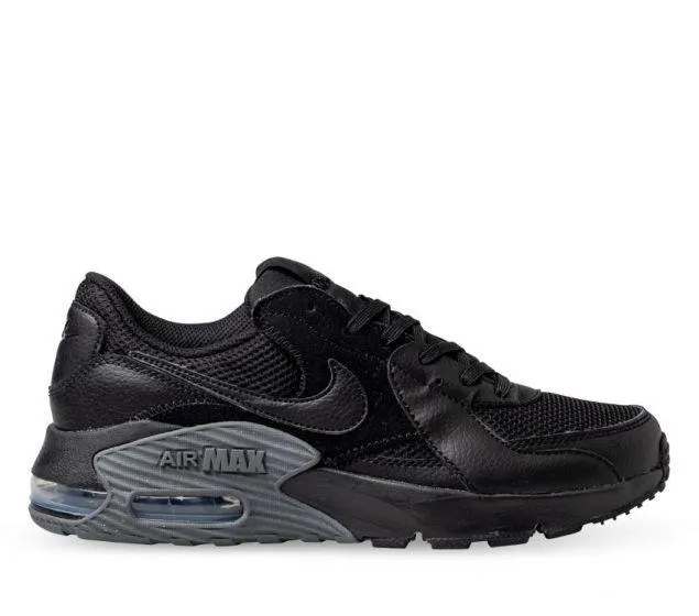 NIKE WOMENS AIR MAX EXCEE - BLACK/BLACK-DARK GREY