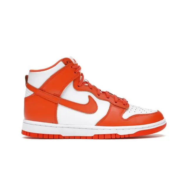 Nike women's dunk high (syracuse 2021/ white/ orange blaze/ white) sizes 6-10 dd1869-100