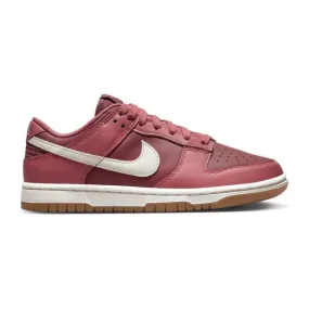 Nike women's dunk low (desert berry/ red/ redwood/ desert berry/ sail/ gum light brown) sizes 5-12 d