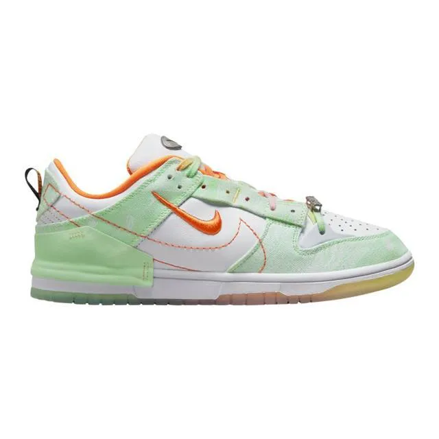 Nike women's dunk low disrupt 2 (mint foam paisley/ white/ safety orange/ mint foam) sizes 6-10 fj77