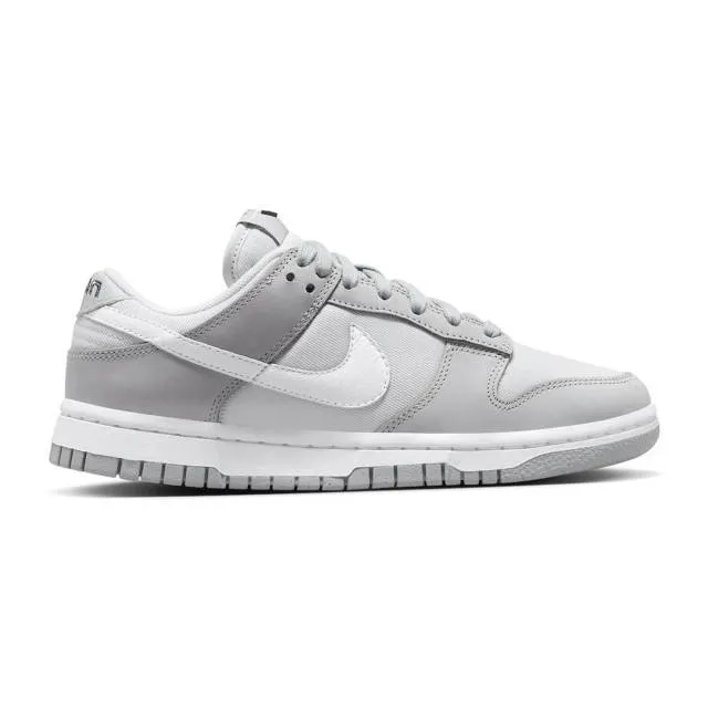 Nike women's dunk low lx (light smoke grey/ white/ photon dust) sizes 5-12 fb7720-002