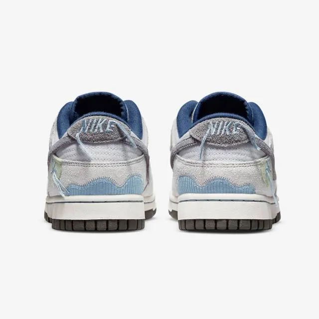 Nike women's dunk low (on the bright side photon dust/ photon dust/ wolf grey/ sail/ boarder blue/ c