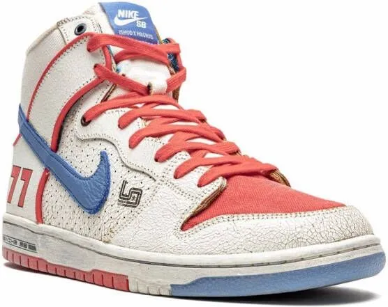 Nike x Ishod Wair x Magnus Walker SB Dunk High sneakers White