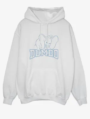 NW2 Dumbo Standing Text Adult White Printed Hoodie | #department | George at ASDA