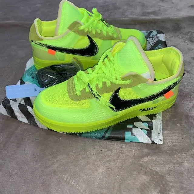 Off-white x nike air force 1 low volt us 9