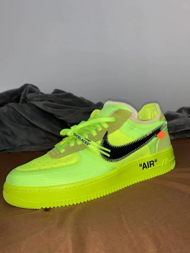 Off-white x nike air force 1 low volt us 9