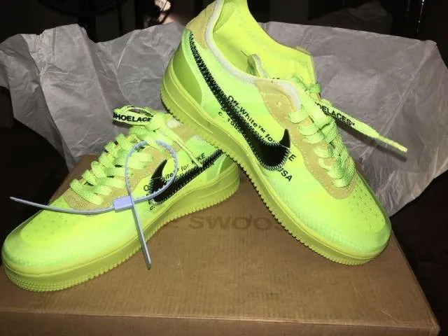 Off-white x nike air force 1 low volt