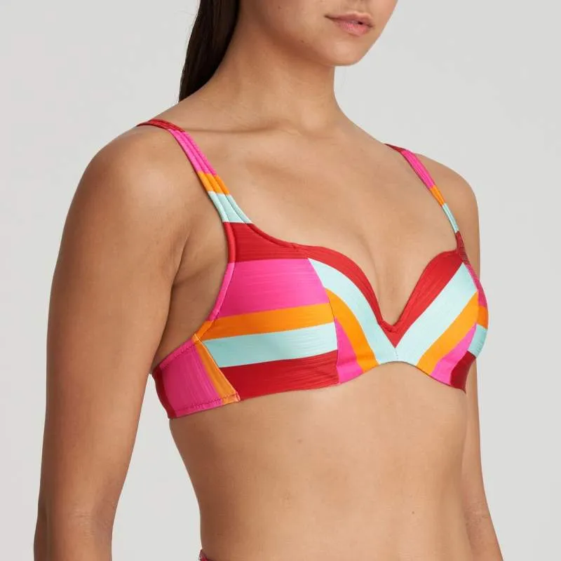 Padded Striped Bikini- Unas1 with Discounts- Bikini padded-  Brussel ,Antwerpen, Gent