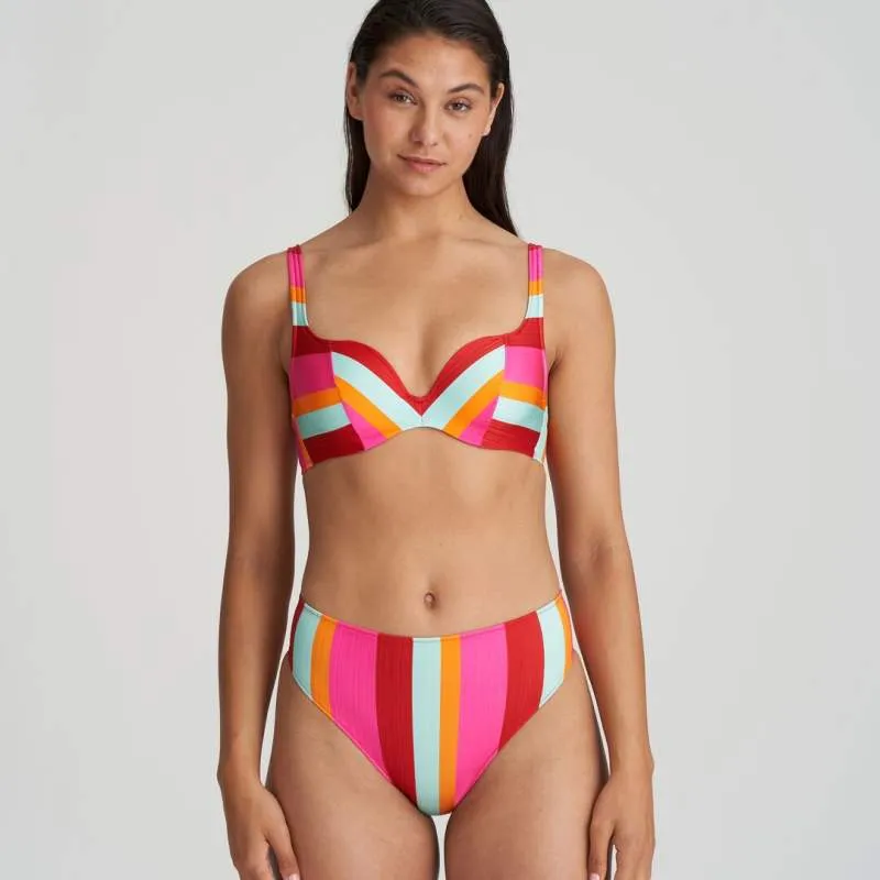 Padded Striped Bikini- Unas1 with Discounts- Bikini padded-  Brussel ,Antwerpen, Gent