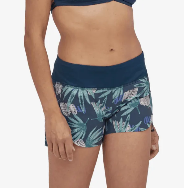 Patagonia Hydropeak Stretch Surf Shorts Tropical Ecuador HZ: Tidepool Blue