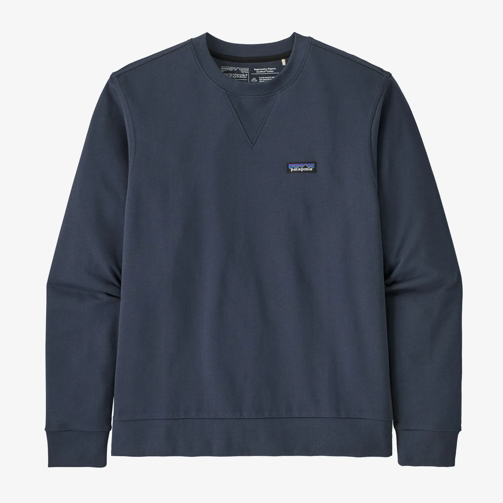 Patagonia - Regenerative Organic Certified Cotton Crewneck Sweatshirt - Smolder Blue