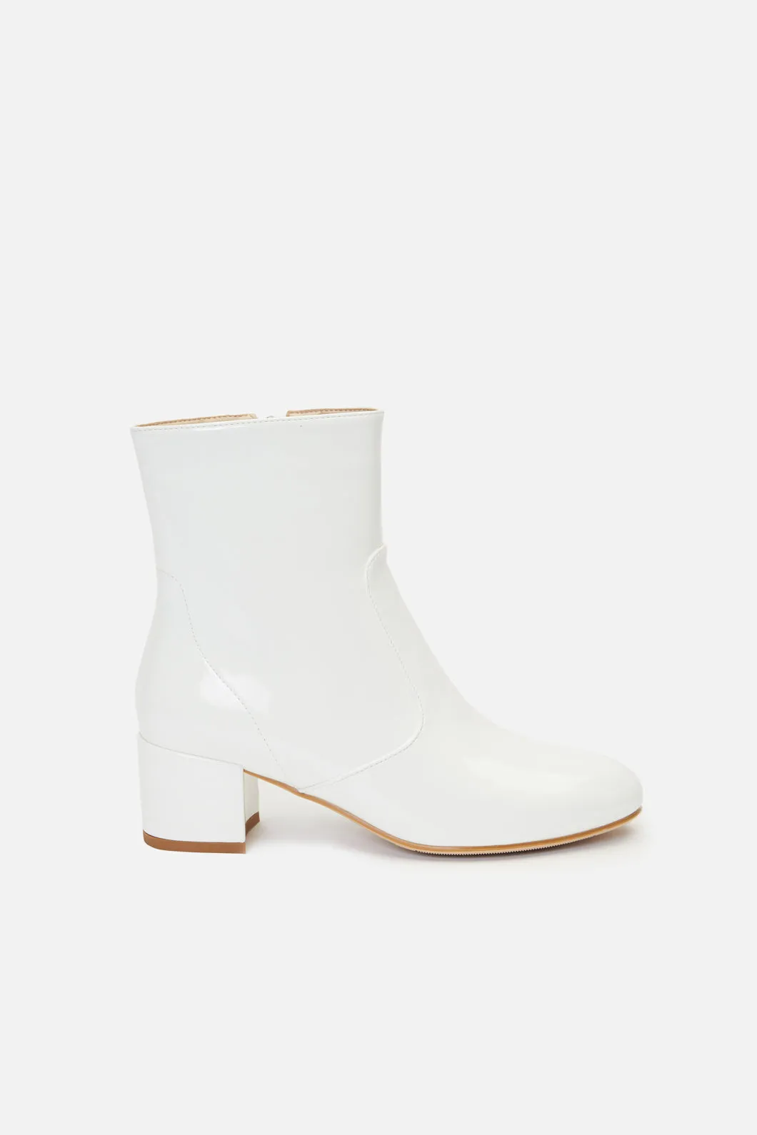 Patent Ankle Boot