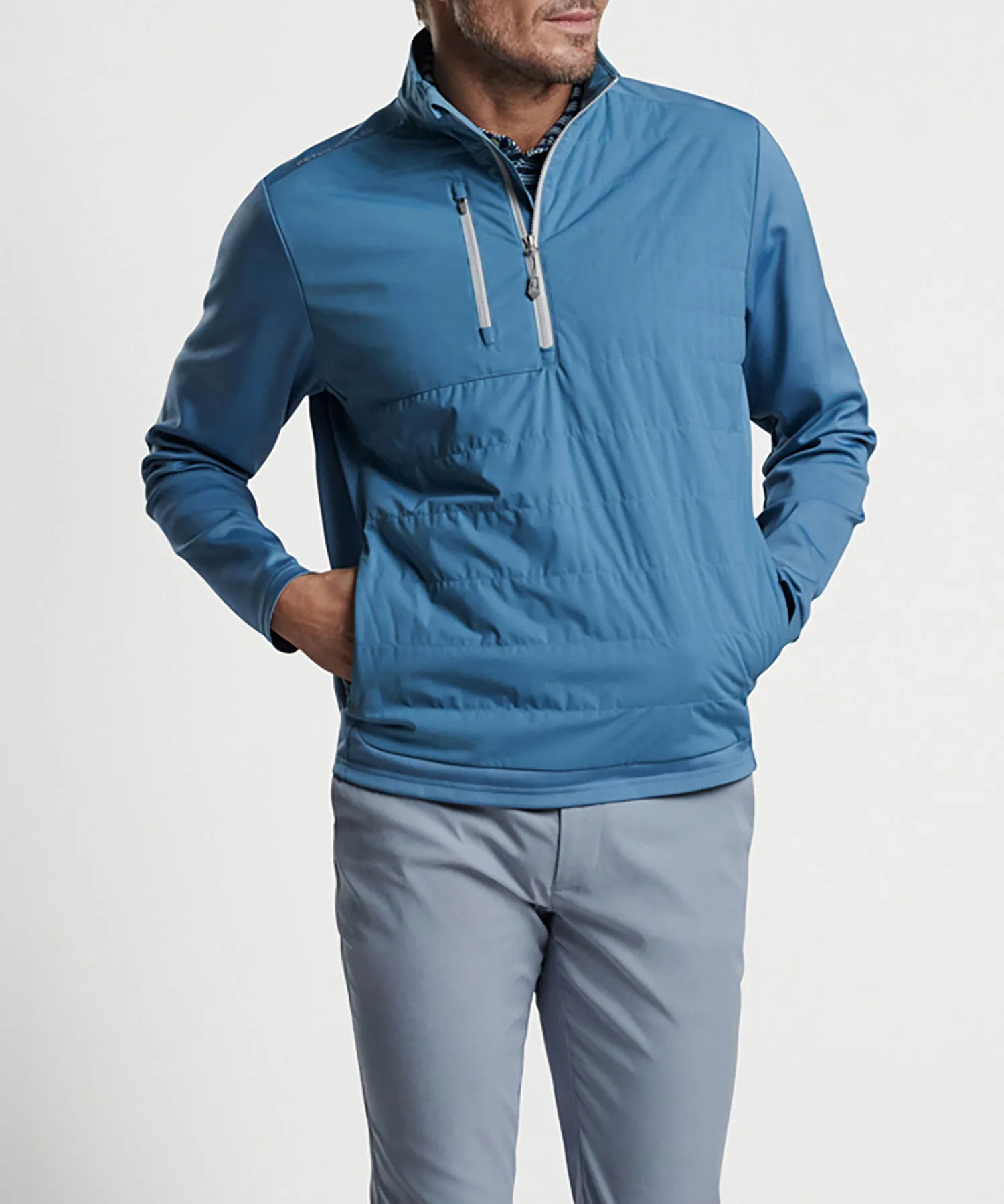 Peter Millar Weld Hybrid Half-Zip Pullover