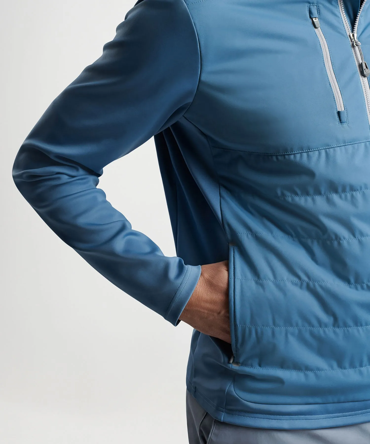 Peter Millar Weld Hybrid Half-Zip Pullover