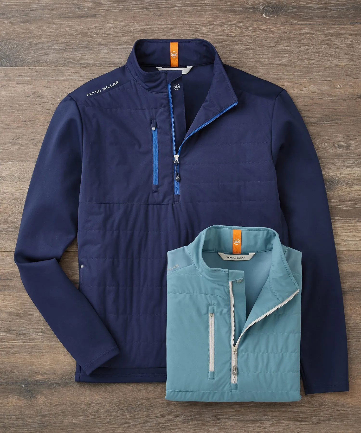 Peter Millar Weld Hybrid Half-Zip Pullover