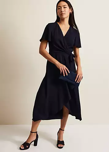 Phase Eight Julissa Frill Wrap Dress | Grattan